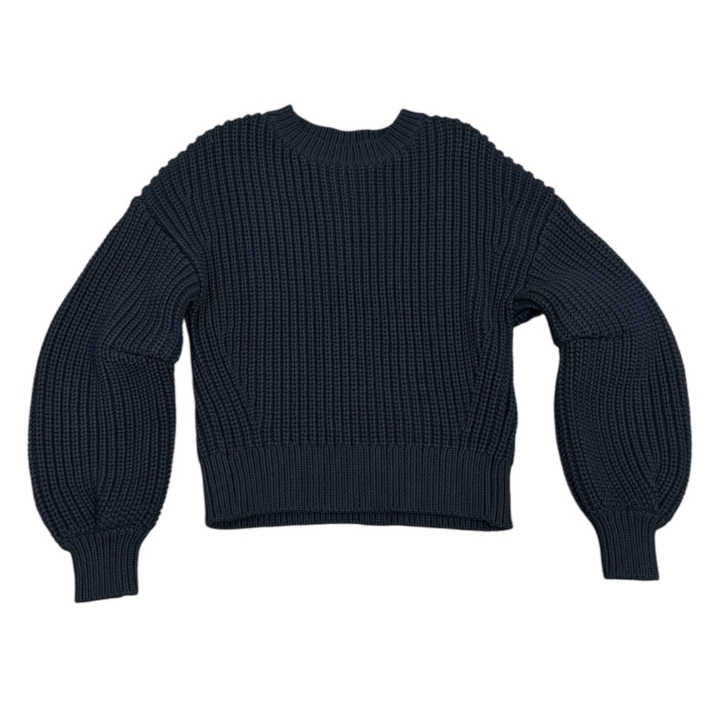 Banana Republic Chunky Knit Sweater Blue Size S NWT - Picture 3 of 9
